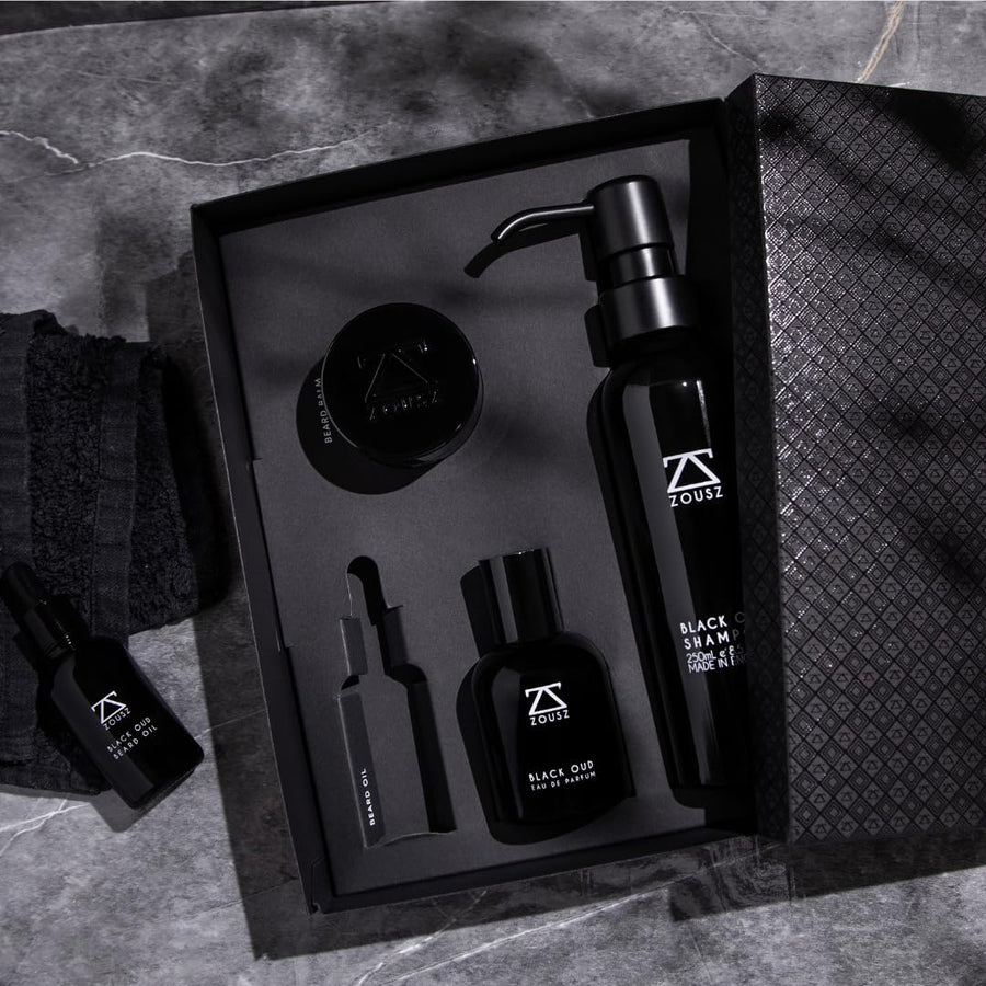 Shampooing Barbe & Cheveux Oud Noir | 250 mL