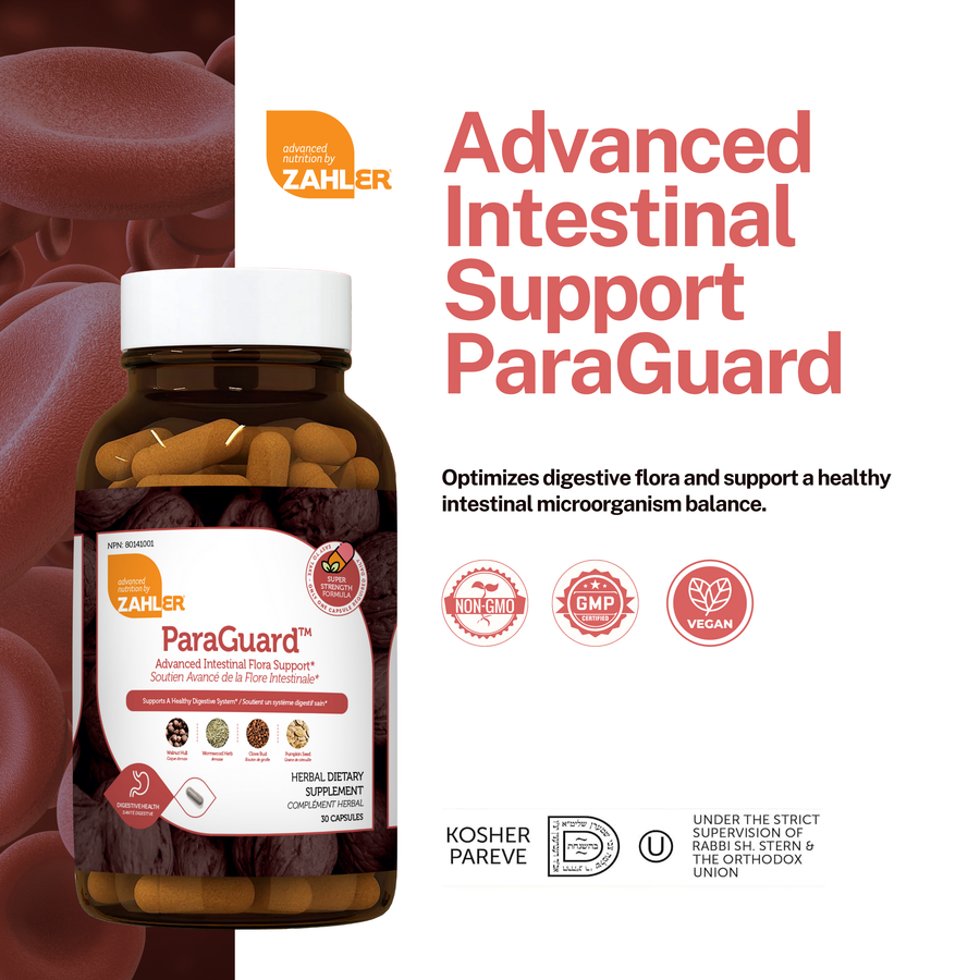 Zahler ParaGuard™ - Advanced Intestinal Flora Support | 30 Capsules