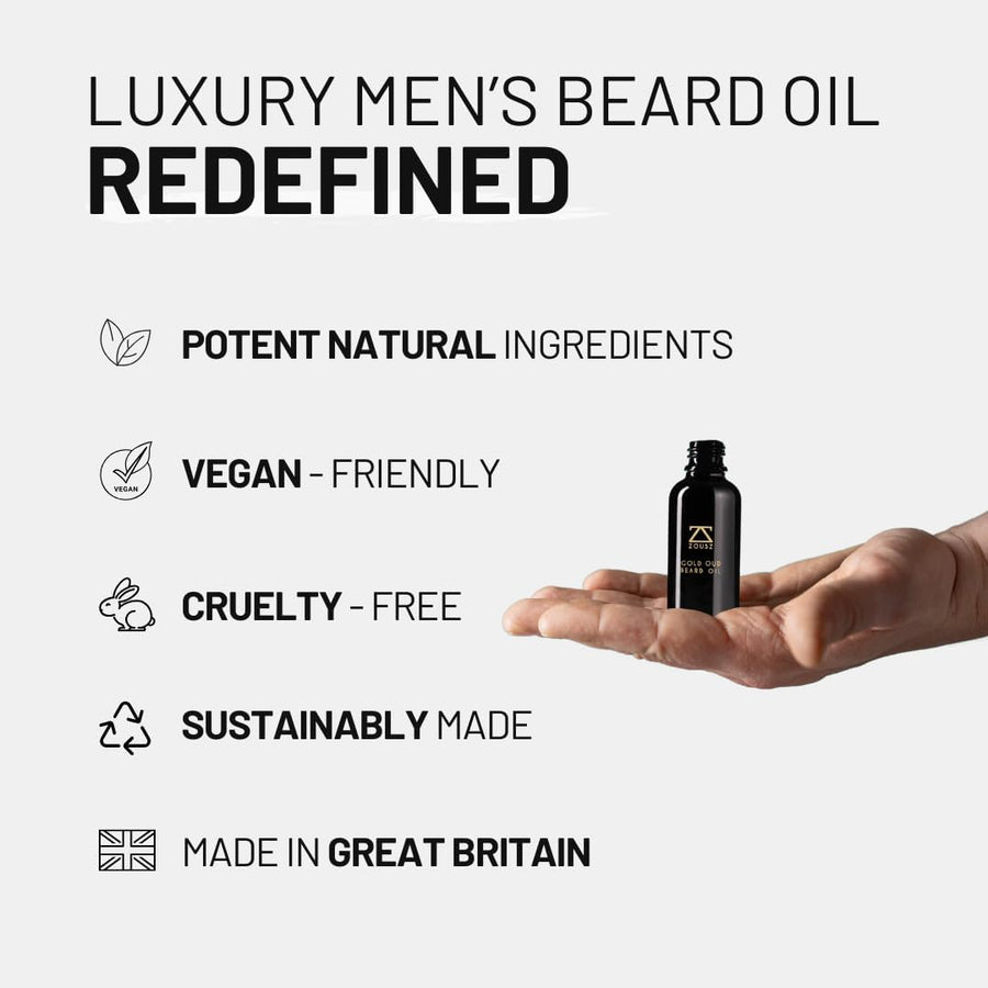 Gold Oud Beard Oil | 30mL
