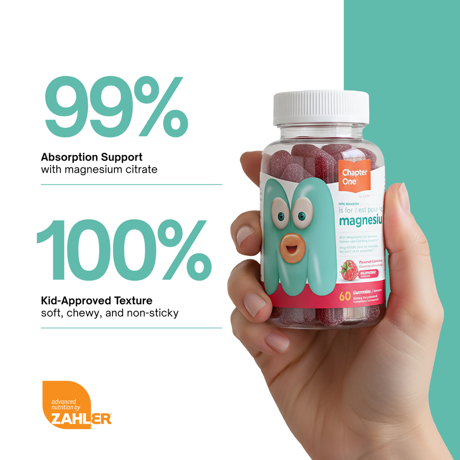 Gummies au magnésium | Framboise | 60 gummies