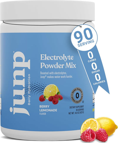 Electrolytes Powder – Berry Lemonade | No Sugar No Carbs Keto Electrolyte Drink Mix | 90 Servings