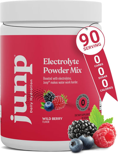 Electrolytes Powder – Wild Berry | No Sugar No Carbs Keto Electrolyte Drink Mix | 90 Servings