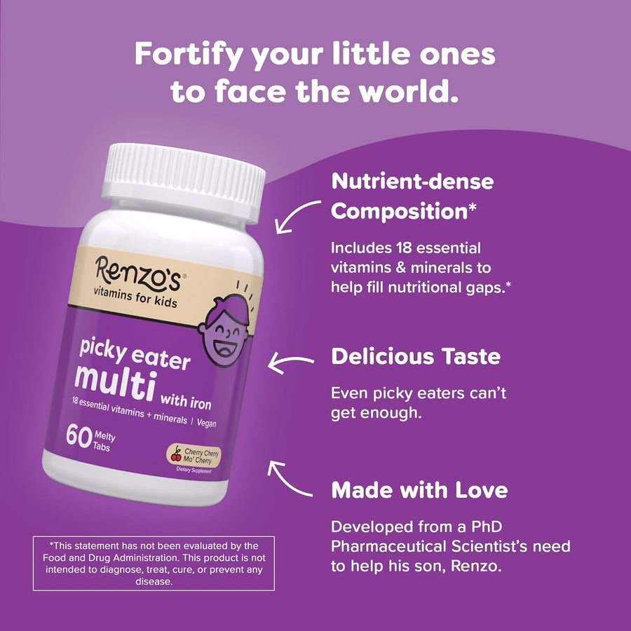 Picky Eater Multi | Cherry | 60 Count