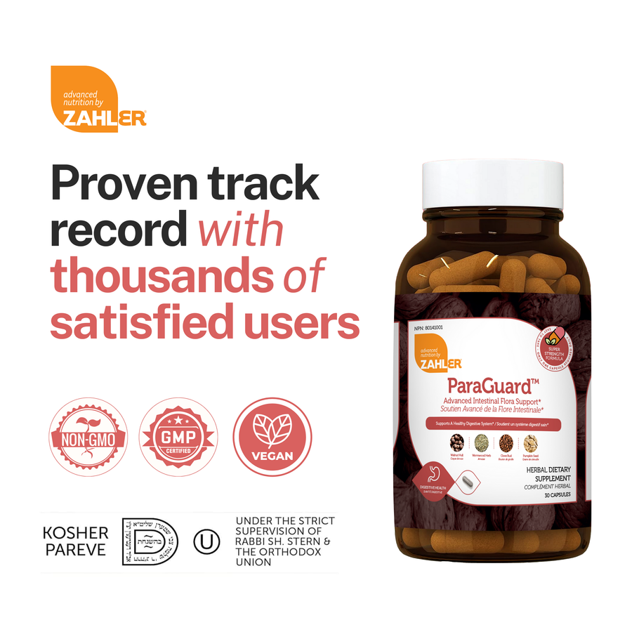 Zahler ParaGuard™ - Advanced Intestinal Flora Support | 30 Capsules