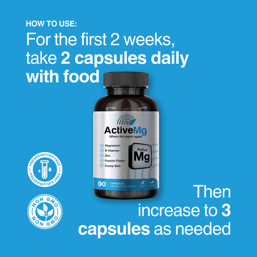 ActiveMg: Empowering Your Daily Vitality | Bundle Pack – 3 Bottles
