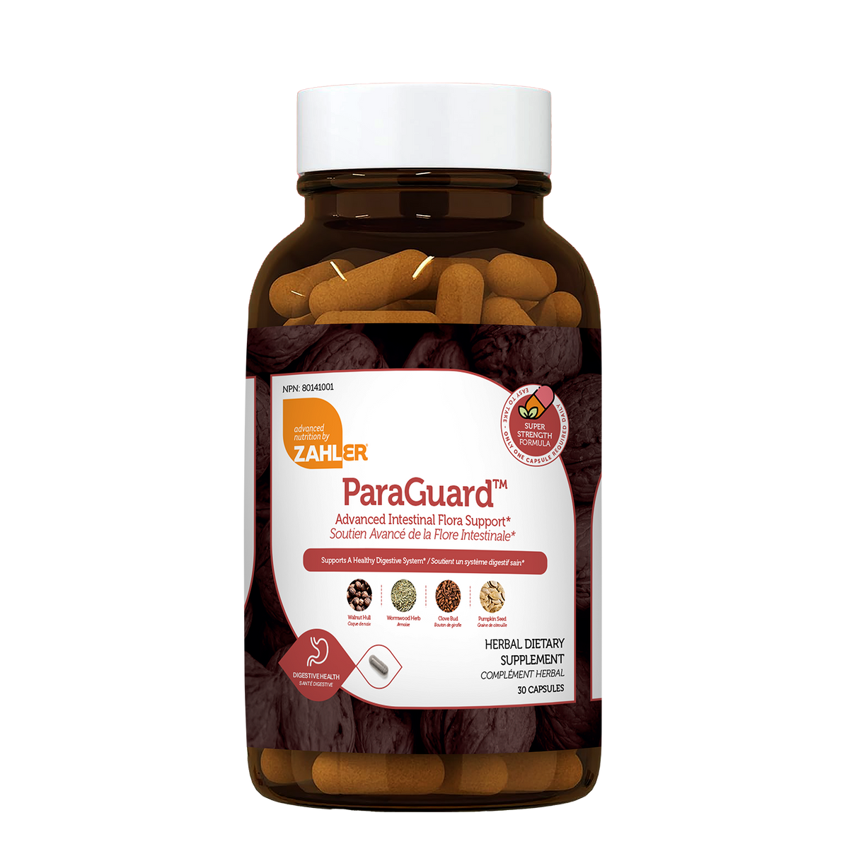 Zahler ParaGuard™ - Advanced Intestinal Flora Support | 30 Capsules