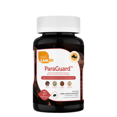 Zahler ParaGuard™ Gélules - Soutien avancé de la flore intestinale | 90 comprimés