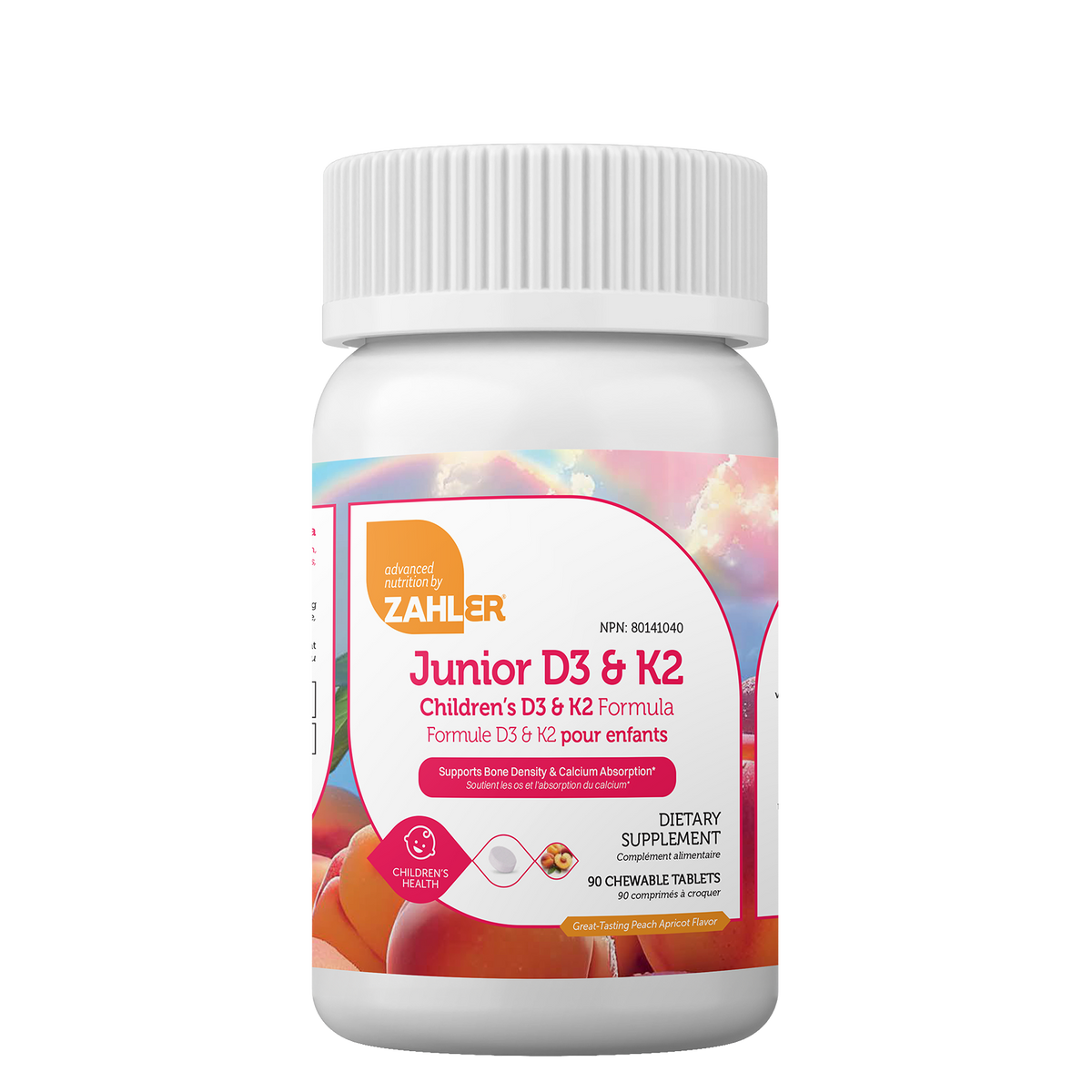 Advanced Junior D3 & K2 Chewable Tablets | 90 Tablets
