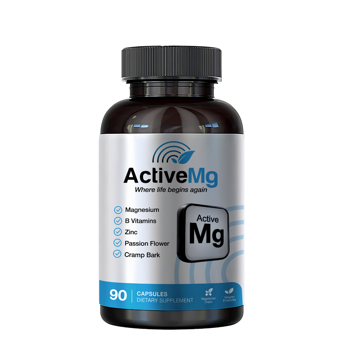 ActiveMg : Stimulez votre vitalité quotidienne | Produit unique – 1 bouteille