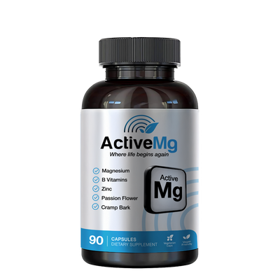 ActiveMg : Stimulez votre vitalité quotidienne | Produit unique – 1 bouteille