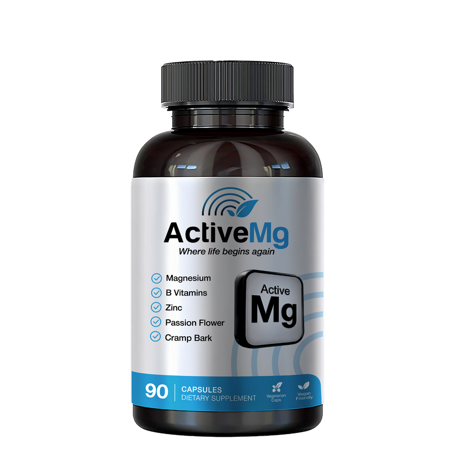 ActiveMg : Stimulez votre vitalité quotidienne | Produit unique – 1 bouteille