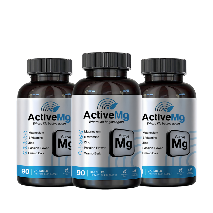 ActiveMg: Empowering Your Daily Vitality | Bundle Pack – 3 Bottles