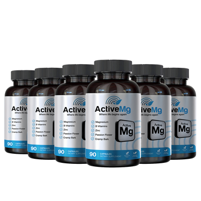 ActiveMg: Empowering Your Daily Vitality | Bundle Pack – 6 Bottles