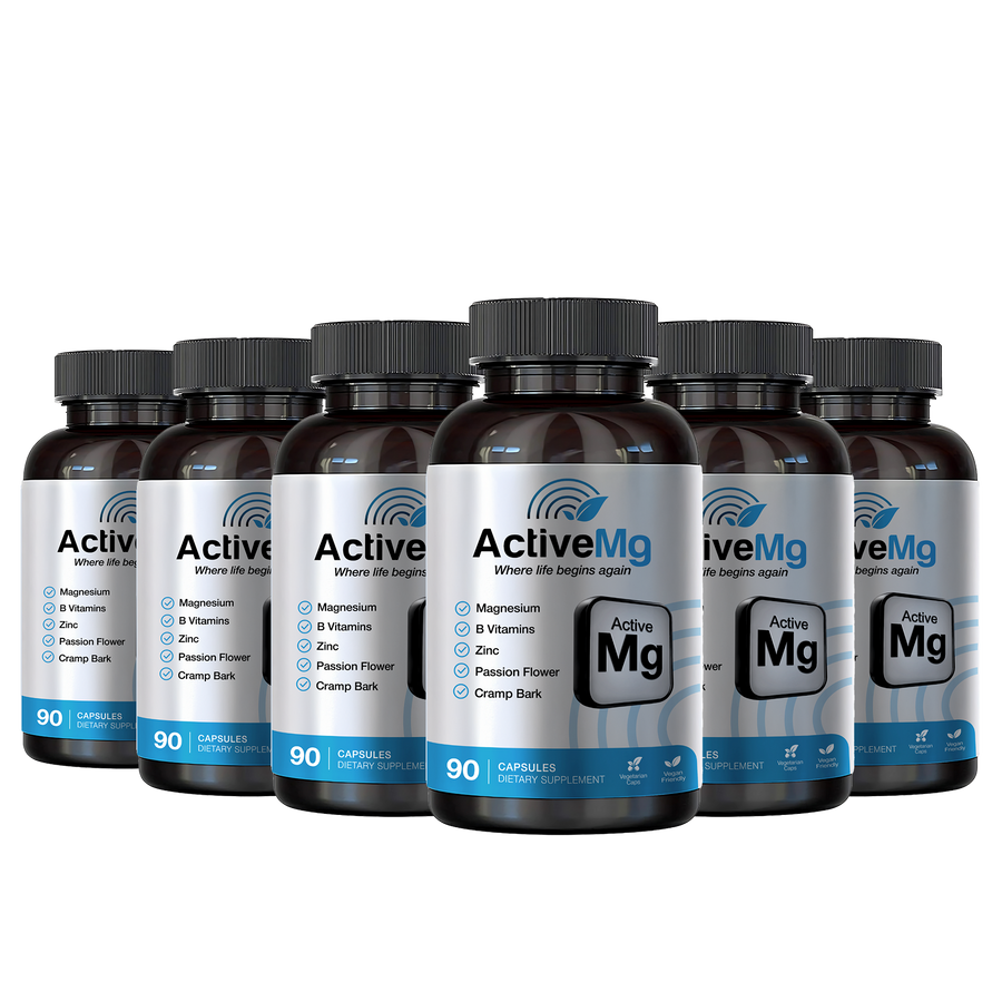ActiveMg: Empowering Your Daily Vitality | Bundle Pack – 6 Bottles